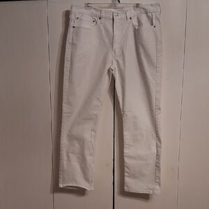 LEVI Stylish White Pants